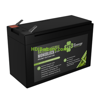 Bater�a de LiFePO4 PFS Energy 12.8V 7.2Ah | PFS-MK7-12V7.2Ah-C26